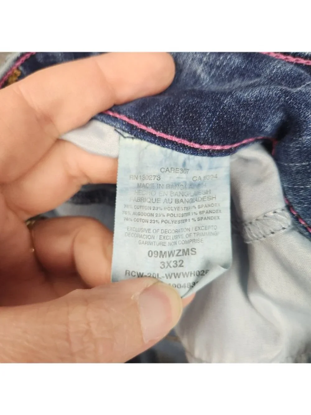 Women's Wrangler Retro Mae Mid Rise Bootcut Jean 27/3 x 32 Western Cowgirl 9MWZ - Picture 9 of 11